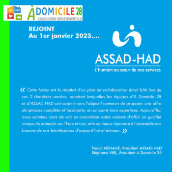 A Domicile 28 a rejoint Humensia au 1er janvier 2023 !