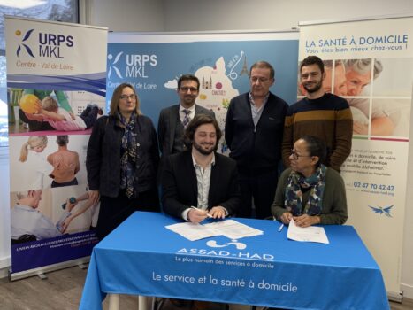 Signature de la nouvelle convention kiné en HAD